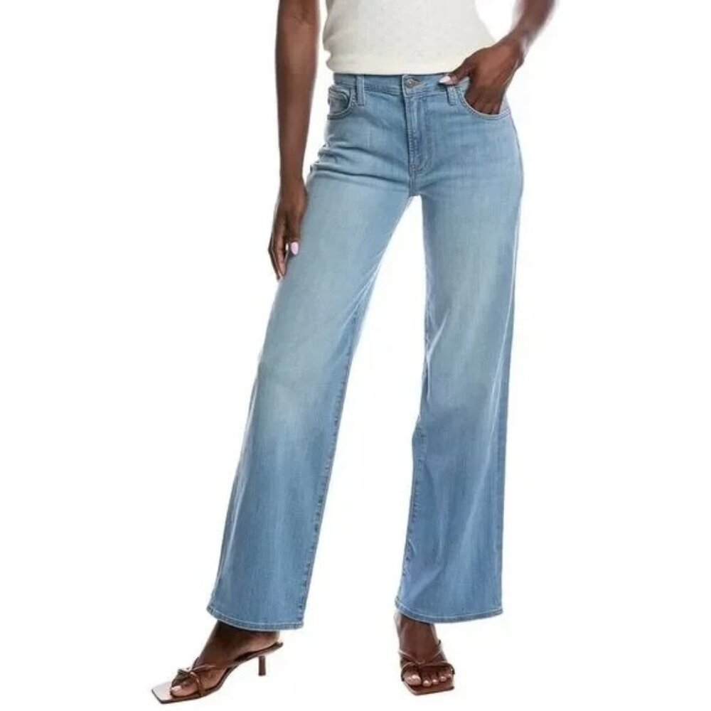 HUDSON Rosalie High Rise Wide Leg Jeans in Diana Wash Size 29